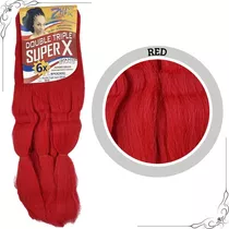  Cabelo Jumbo Tranças Box Braid Super X 400g Fibra Especial