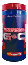 Alpha Nutrition Glucosamina & Condroitina 60 Caps Sabor Sin Sabor