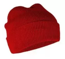 Gorro Marinero De Lana Color Rojo - Mundo Trabajo