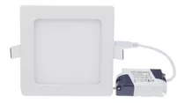 2 Panel Led Spot Ojo De Buey Cuadrado 15w Luz Calida 19cm