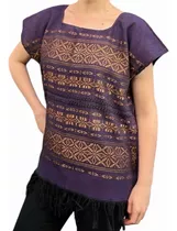 Hermoso Huipil, Blusa Mexicana Bordada En Diferente Color,