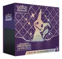 Pokemon Tcg - Caja Entrenador - Destinos De Paldea [español] Idioma Español Mimikyu