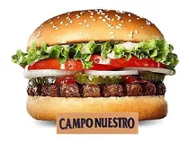 Hamburguesas Gigantes Campo Nuestro + Pan Fargo + Aderezo