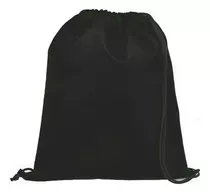 20 Mochila Saco Bolsa 30x40 Sublimação Transfer Dtf Preta