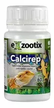 Vitamina Calcio Para Reptiles Calcirep 80g Exzootix