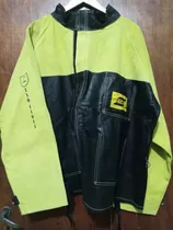 Campera Soldador Esab Cuero Y Vaqueta