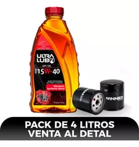 Aceite Semisintético Ultralub 15w40 Sn. Pack De 4 Unidades