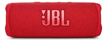 Bocina Jbl Flip 6 Portátil Con Bluetooth Roja 110v/220v