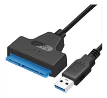 Cable Adaptador Usb 3.0 A Sata Iii Para 2.5 A 6gbps Color Negro