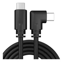 Cabo Link Usb-a/c Para Usb-c 3 Metros Compatível Quest 1 E 2