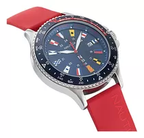 Reloj Nautica Napcba131 Rojo Hombre