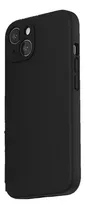 Miniso Funda Silicon Compatible Con iPhone 13 Negro