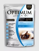 Caja Pouch Optimum Gato Castrado X 12 U X 85 G C/u.