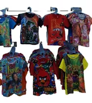 Camisetas Y Buzos Para Niños Con Dibujos Sublimados. 