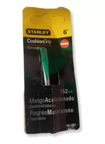 Destornillador Stanley 152mm Mango Acolchado Pala 6 Pulgadas