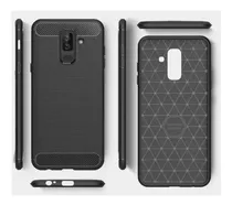 Funda Tpu Antigolpe Carbono Para Samsung A6 Plus 2018