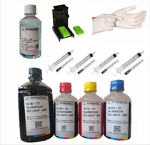 1350ml -kit Tinta Recarga Cartuchos Completo  + Snap