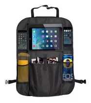 Organizador De Auto Porta Tablet iPad 4 Botellas Premium