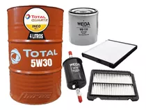 Cambio Aceite 5w30 4l + Kit Filtro Chevrolet Aveo Ls/lt 1.6