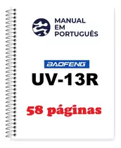 Guia (manual) Como Usar Rádio Baofeng Uv-13r (português)