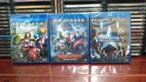 Blu Ray Marvel Vingadores Capitão América Guerra Civil  Novo