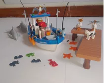 Barco De Pesca Playmobil 5131.leia E Veja As Fotos.