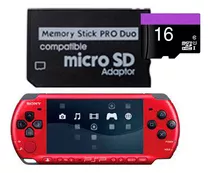 Memoria Para Psp De 16gb, Llena, Adaptador, Juegos