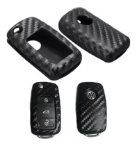 Funda Silicona Carbono Vw Fox Suran Vento Up Gol Trend 