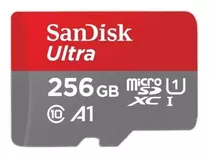 Sandisk Tf Ultra C10 150 Mb/s 256 Gb (rojo) A1