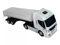 Caminhão De Brinquedo Iveco Basculante Caçamba Miniatura