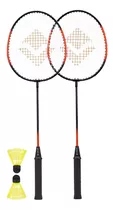 Kit Badminton Vollo 2 Raquetes E 2 Petecas 