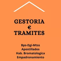 Trámites  Gestoria;  Bps,  Dgi,  Apostillados, Imm