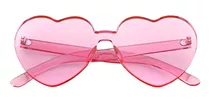 Gafas Transparentes De Color Caramelo Sin Montura Para Mujer