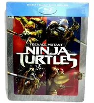 Tortugas Ninja Steelbook Blu-ray+blu-ray Bonus+dvd Original 