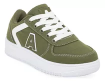 Zapatillas Addnice Skate Niño Niña Verde 3 Solo Deportes