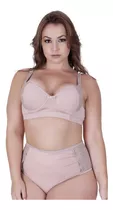 Kit 3 Conjuntos Plus Size C Bojo Básico Reforçado Conforto