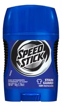 Antitranspirante Men Speed Stick Stainguard En Barra 50 G Fragancia Aloe Vera