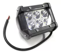 Barra Led Blanco 9,5 Cm 6 Led 36v 18w Aluminio