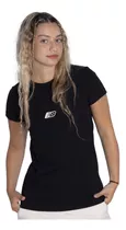 Remera New Balance Essentials Mujer Moda Negro