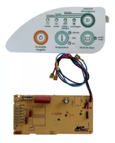 Plaqueta+serigrafía Compatible Para Lavarropas Consul Cwr600