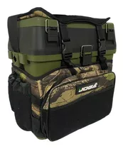 Caixa De Pesca Maleta Mochila Fishing Box Jogá Camuflada