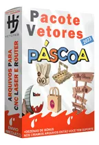 Pacote Vetor Cnc Coelho Da Pascoa