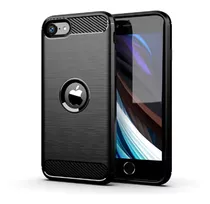 Funda Tpu Fibra De Carbono Compatible Con iPhone SE 3