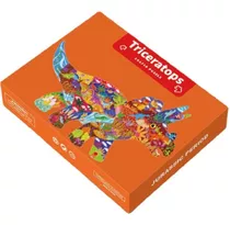 Quebra Cabeça Educativo Puzzle Dinossauro Triceratops 150pç