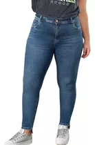 Jeans Chupines De Mujer Bota Desigual Elastizado Tiro Alto