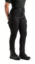 Pantalón Táctico Mujer Elastizado Policia Negro