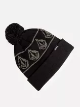 Gorro Powder Beanie Hombre Negro Volcom