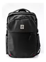 Mochila, Bolsa, Masculina Feminina Notebook Guardian Cor Preto Desenho Do Tecido Couro Sintético E Poliéster