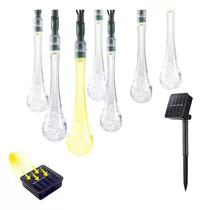 Guirnalda Solar Hada Gotas Maxwell 7m 30 Luces Led Navidad