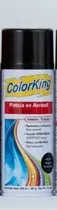 Spray Pintura Esmalte Color King 400ml Negro Mate